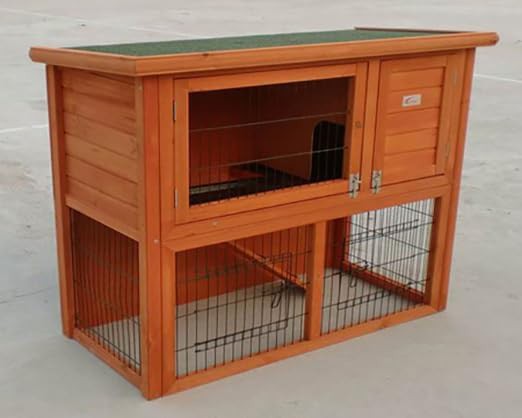 Double decker hutch and run 41 in — photo 4