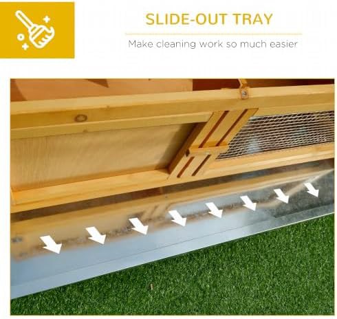 Elevated bunny cage with waterproof roof — photo 4
