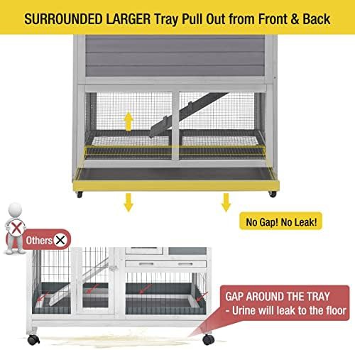Camel and grey large waterproof hutch — photo 4