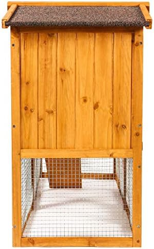 Large outdoor wooden coop and hutch — photo 5