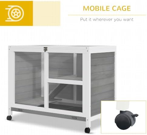 Grey indoor hutch side table size — photo 5