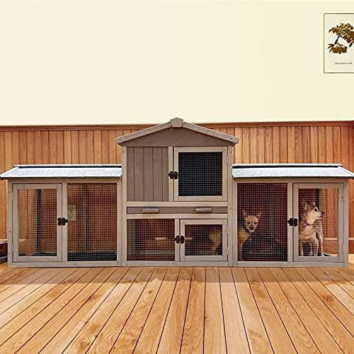 Large Outdoor Bunny Cage with PVC Layer