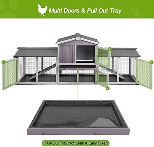 Large Outdoor Bunny Cage with PVC Layer — photo 5