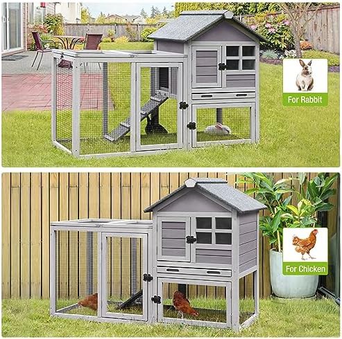 Expandable natural wood indoor bunny cage — photo 5