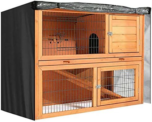 Grey dustproof double hutch cover