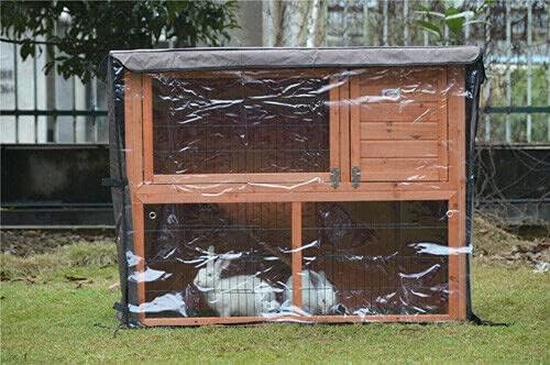 Dark brown moisture resistant hutch cover