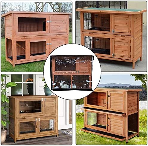 Black double decker waterproof hutch cover — photo 5