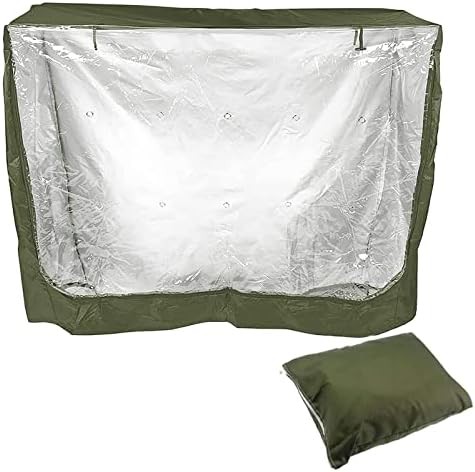 Green waterproof Oxford double hutch cover