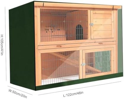Green Waterproof Double Decker Hutch Cover — photo 3