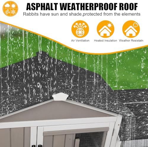 Two story hutch with asphalt roof — photo 4