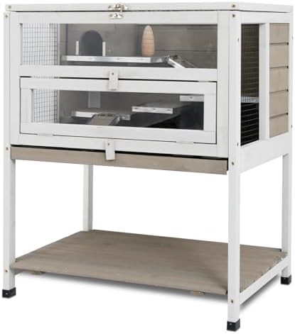 Guinea pig cage with storage stand