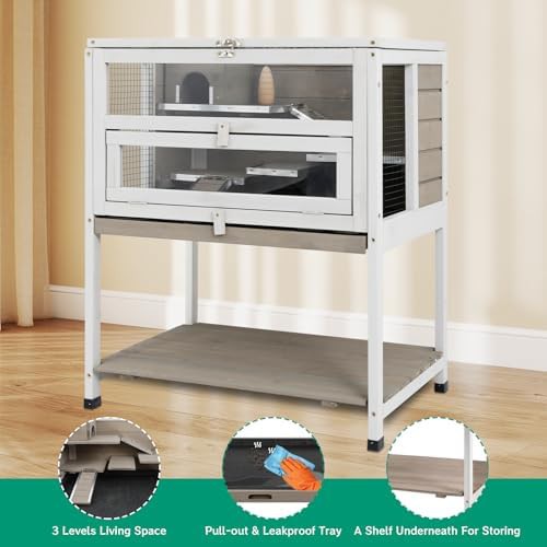 Guinea pig cage with storage stand — photo 4