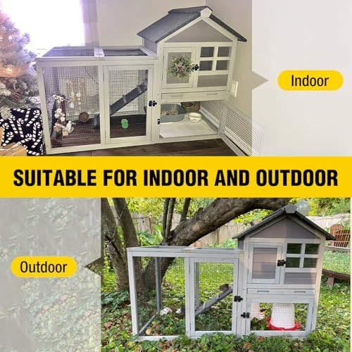 Grey waterproof hutch with asphalt roof — photo 4