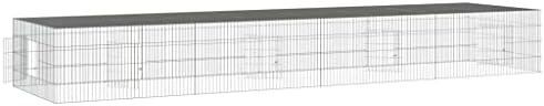 Large galvanized iron outdoor animal cage — photo 4