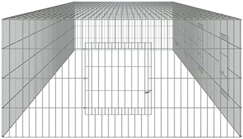 Large galvanized iron outdoor animal cage — photo 5