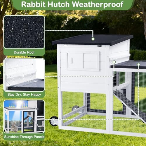 Two story indoor hutch with wheels — photo 4