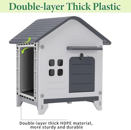 Plastic leak proof guinea pig hutch enclosure — photo 4