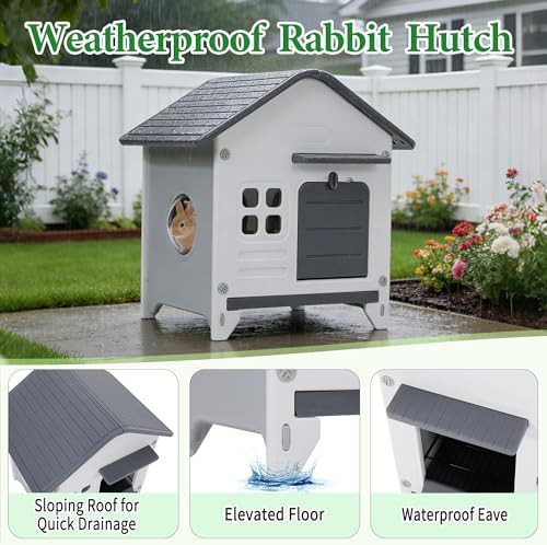 Plastic leak proof guinea pig hutch enclosure — photo 5