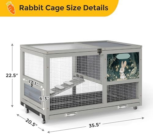 Orange double decker hutch with purifier — photo 4