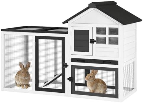 Black weatherproof wooden chicken coop