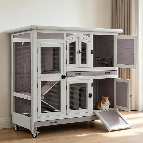 Large two tier guinea pig cage