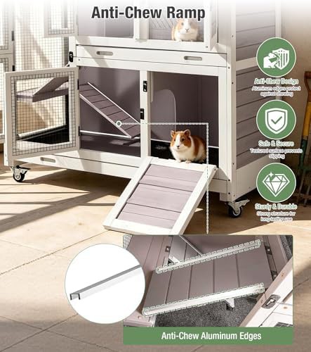 Large two tier guinea pig cage — photo 4