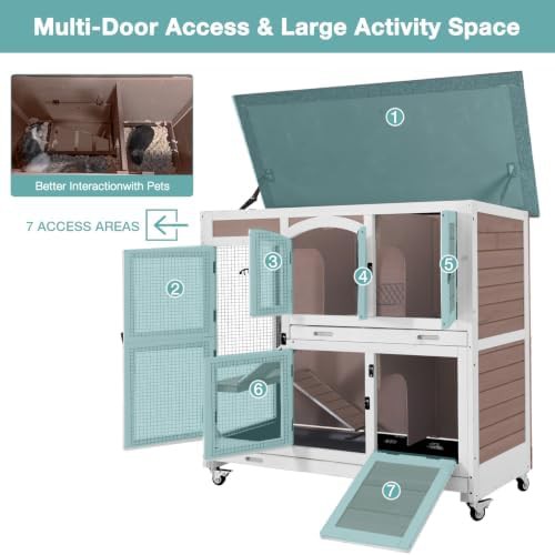 Large brown two story hutch — photo 5